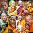 Monkey Hanuman 4hand Armed Weapon Winner Kalong Alpaka Be2549 Thai Amulet #15660 Monkey Hanuman 4hand Armed Weapon Winner Kalong Alpaka Be2549 Thai Amulet #15660